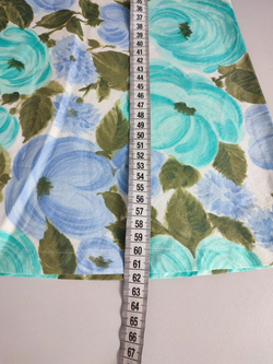 Юбка с принтом цветов 44 размер