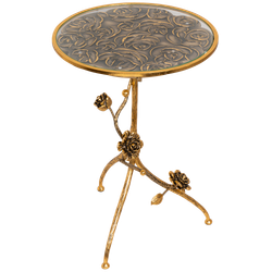 Столик декоративный Роза Сангрия Каштан