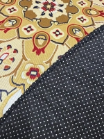 Круглый безворсовый ковер 120х120 для дома