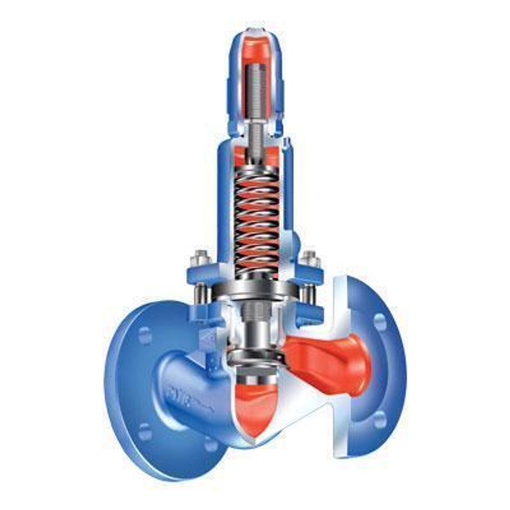 Клапан перепускной  ARI-PRESO 12.753 DN50 Ду50 PN16 4.0-10.0 бар Рср-6,0 бар Ari-Armaturen BR 750