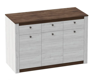 Тумба 3 дв. 3 ящ. спальня "Даллас"