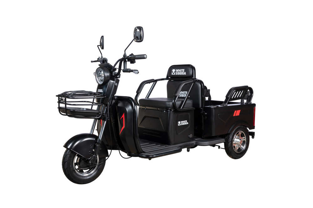 Электротрицикл WHITE SIBERIA SIBTRIKE MAX 2000W