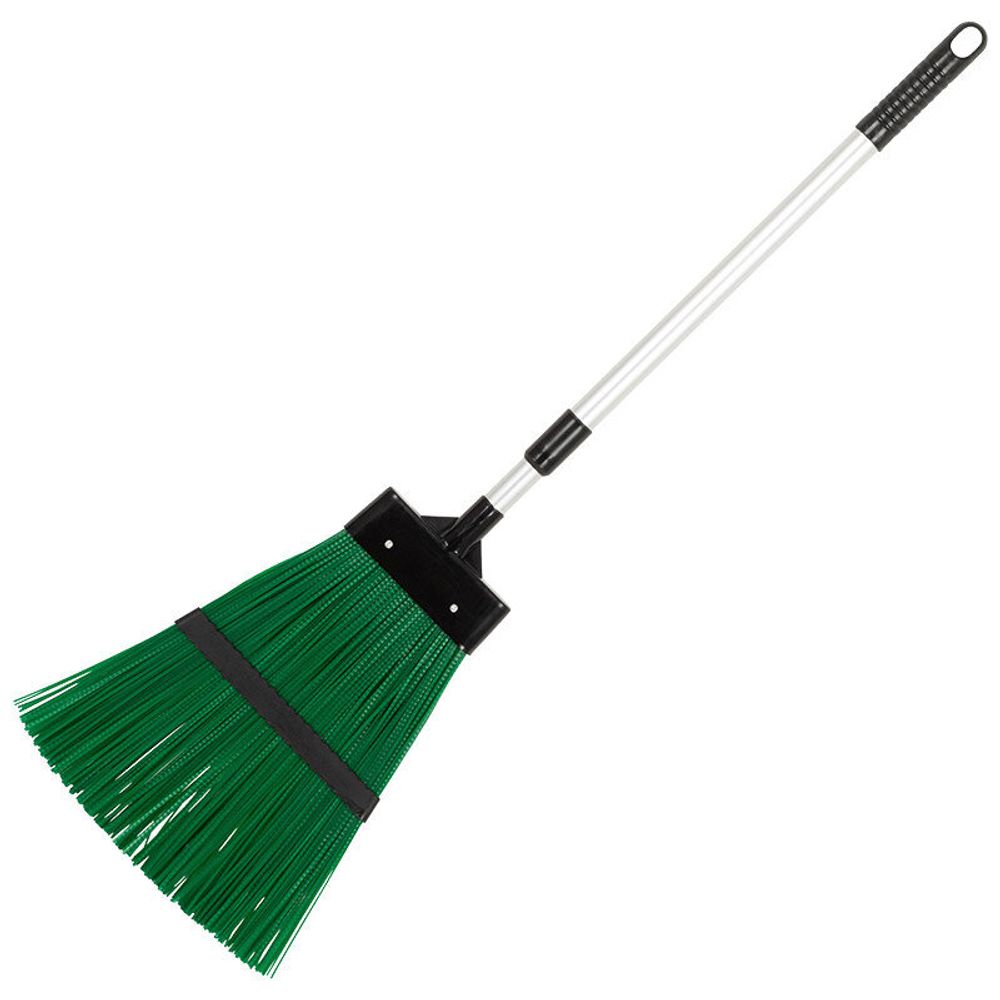 МЕТЛА ПОЛИПРОПИЛЕНОВАЯ САДОВАЯ GH6650 400 ММ, АЛЮМ. РУКОЯТКА (1/24) "PARK"