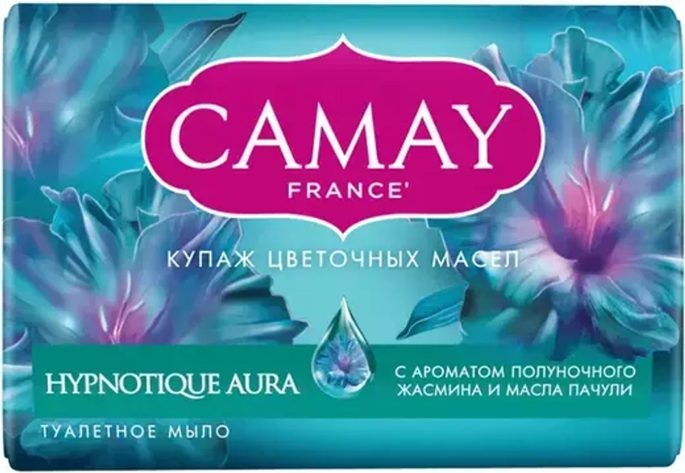 Мыло "CAMAY" Гипнотическая Аура (купаж цветочных масел) 85гр