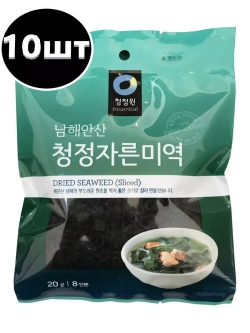 Морская капуста соленая варено-сушеная 20 г * 10 шт