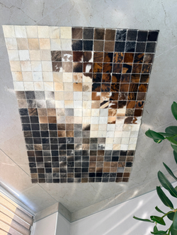 Ковер овальный натуральный Телячья шкура