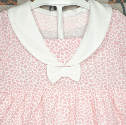 Боди платье Лето (розовый)