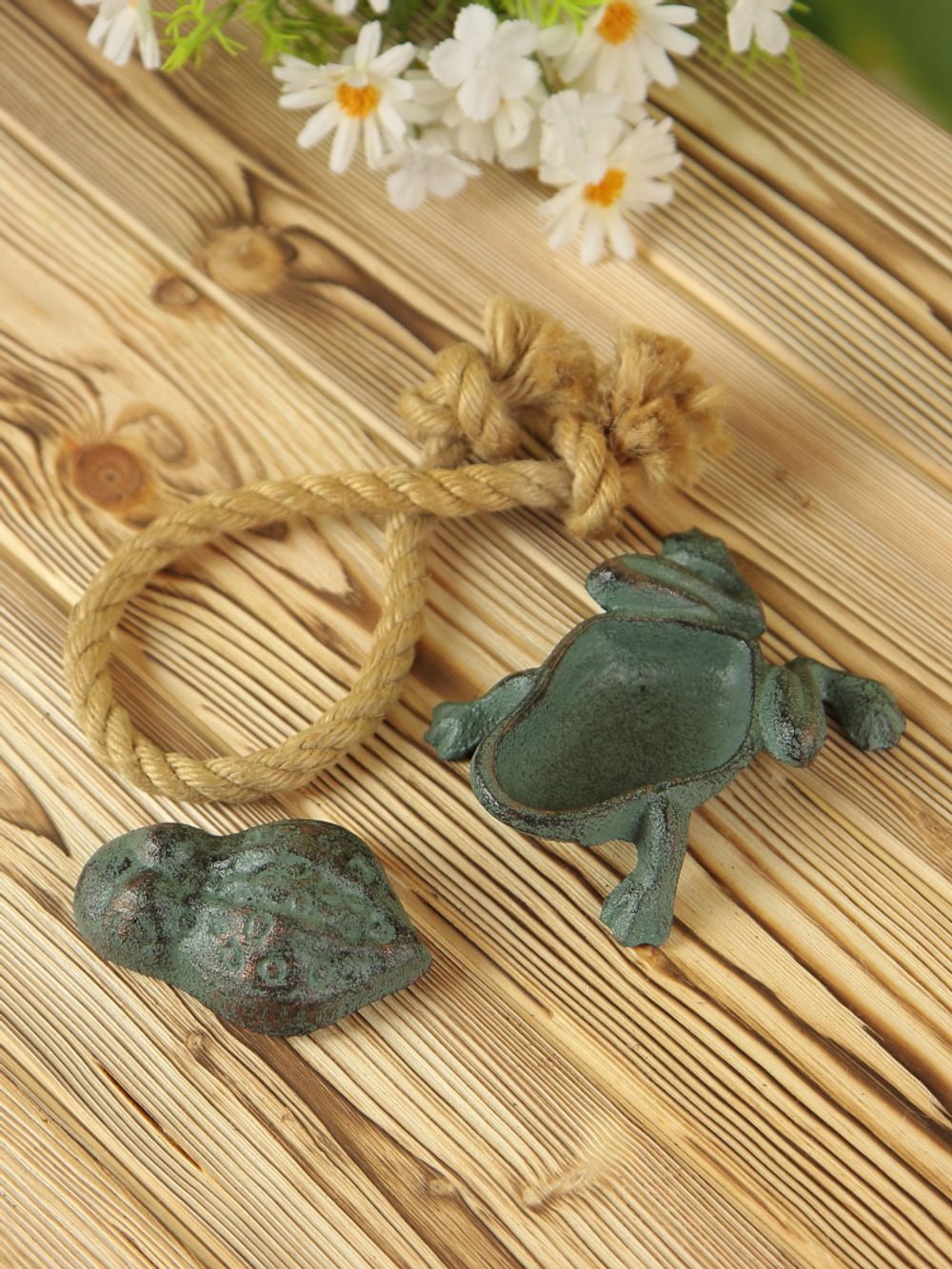 Iron Garden Шкатулка чугун Лягушка