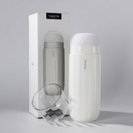 Мастурбатор Автоматический Sam White белый 23,5 см