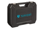 Набор инструмента TOPFORT 110 предметов 1/4" и 1/2" 1975958