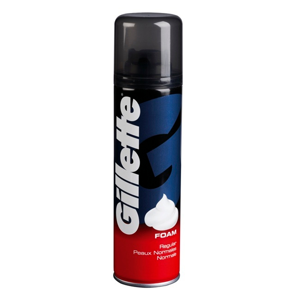 Gillette Пена для бритья Классическая, 200 мл