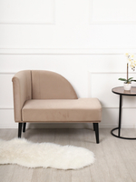 Кушетка Berger бежевый/венге