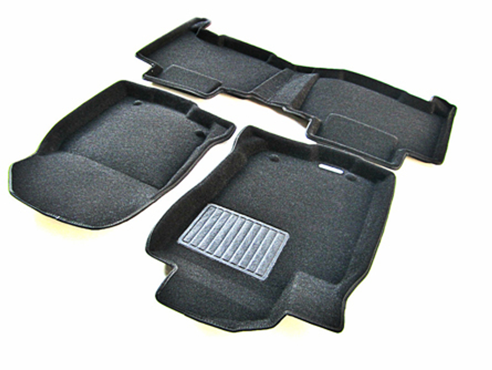 Коврики салона для TOYOTA Rav 4 (2013-) Euromat 3D Business черные. Арт. EMC3D-005125