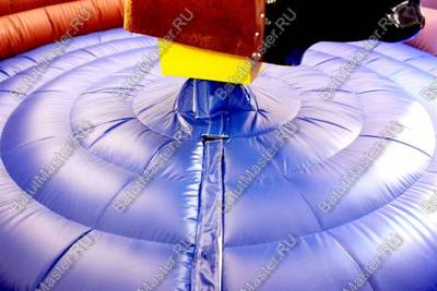 Надувной аттракцион Родео, бык+батут, «Чемпион»