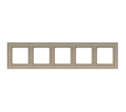 Рамка 5 постов кремовая омбре LIREGUS RETRO