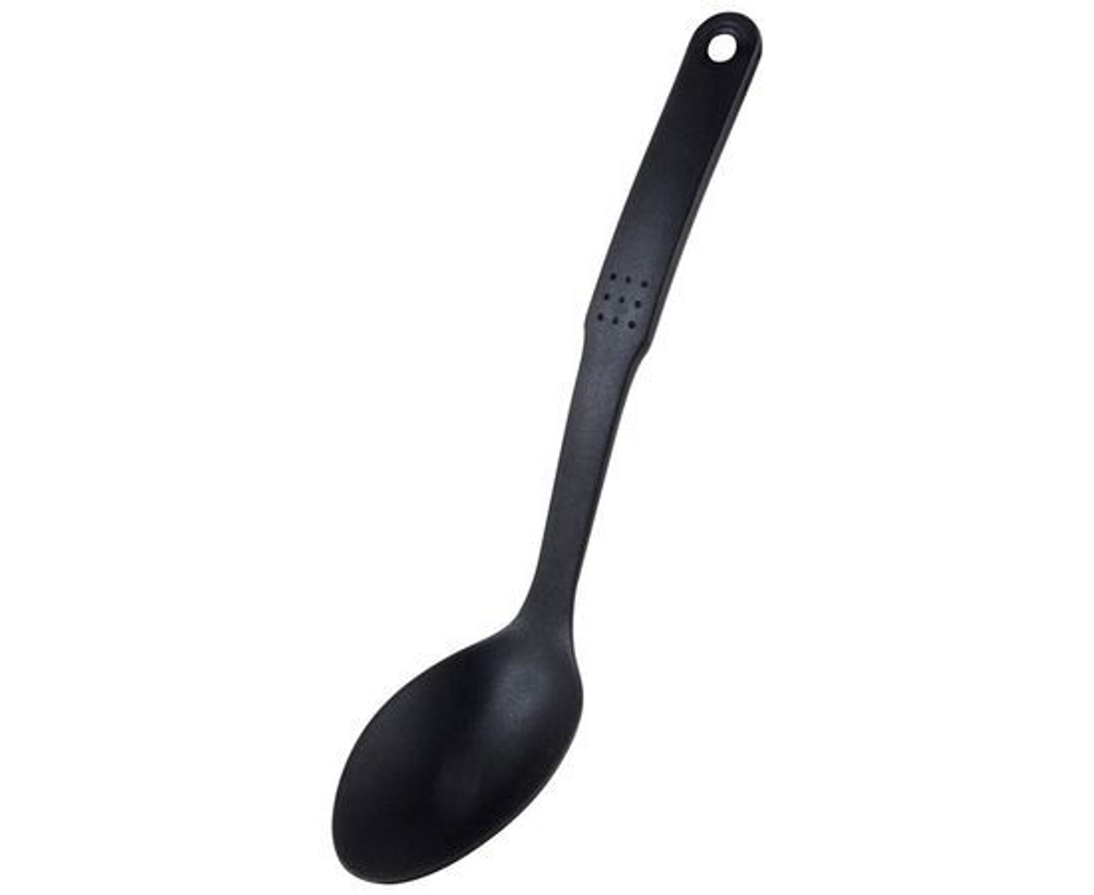 Ложка, CUOCO 30*6,5см, нейлон, черный цвет, 3586 Mallony