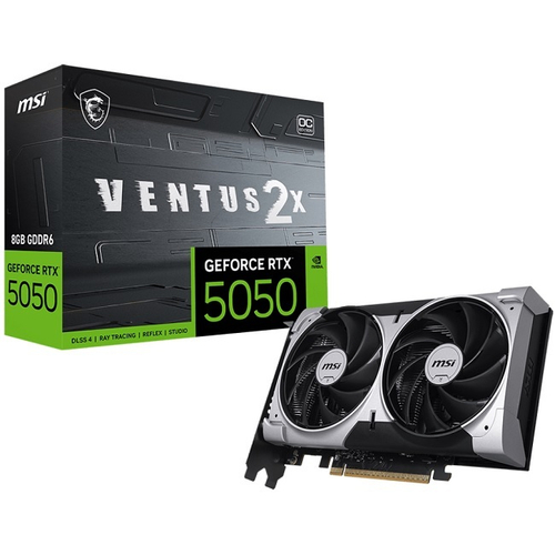 Видеокарта MSI GeForce RTX 5050 VENTUS 2X OC 8GB (G5050-8V2C)