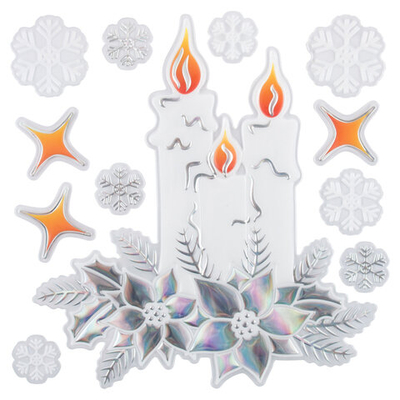 Новогодняя наклейка ВОЛШЕБНАЯ СТРАНА "Рождество" 7829