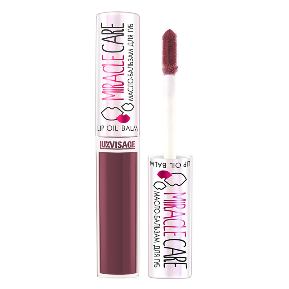 Lux Visage МАСЛО-БАЛЬЗАМ для губ Miracle Care тон 102 Smoky plum 6 мл