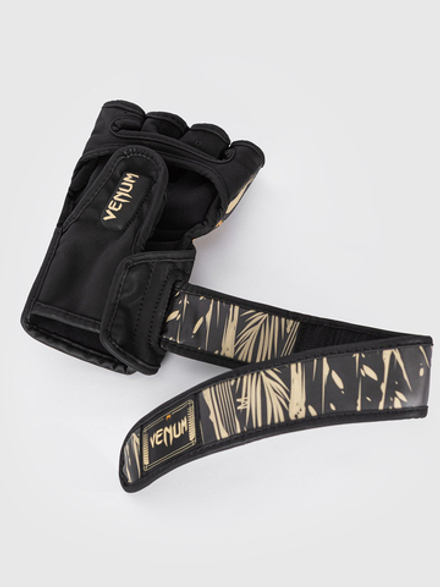 Перчатки ММА Venum Tiger Black/Neo Orange