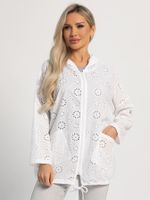 Пыльник Зикки (белый/кружево) Б15978-4М LT Collection
