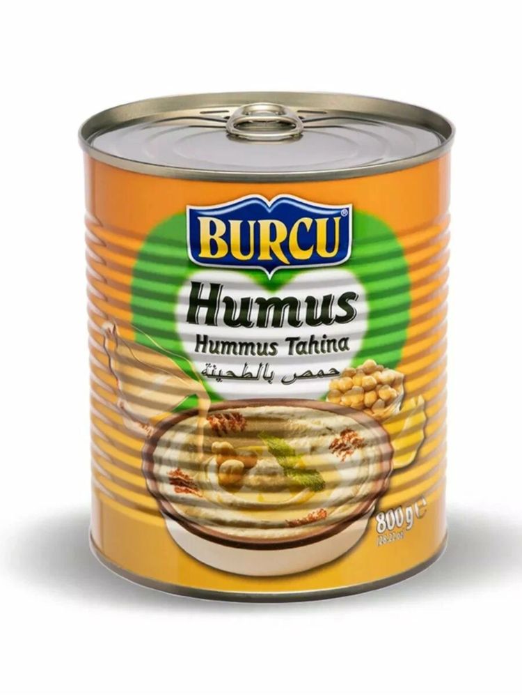 Хумус BURCU Hummus Tahina, 800 г, 2 шт