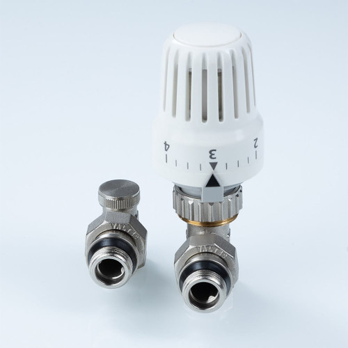 Комплект терморегулирующего оборудования для радиатора 1/2'' угловой VALTEC VT.045.N.04