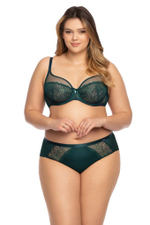 Бюстгальтер Emily с мягкими чашками (Размер: 70G) (Цвет: изумрудный)