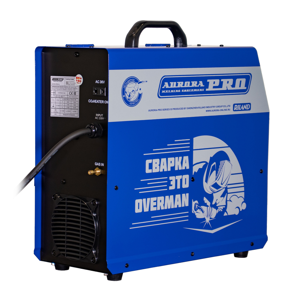 Инверторный сварочный полуавтомат OVERMAN 1800/Aurora-Pro