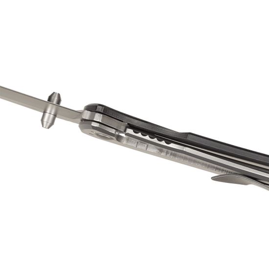 Складной нож CRKT 2085 XAN c клинком из стали 1.4116 Krupp (X50CrMoV15) рукоять G10 / карбон