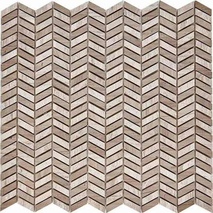 Мозаика PIX288 из мрамора (27x10)