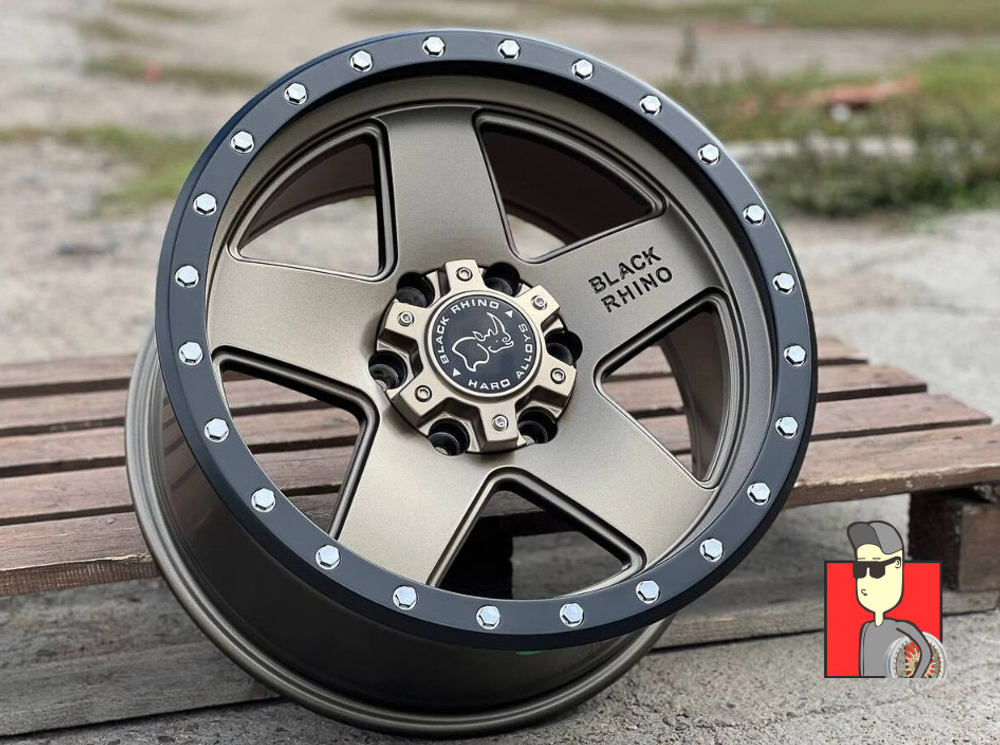 Комплект дисков Black Rhino Crawler 18x9 et10 6x139.7