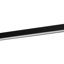 Магнитный трековый светильник ЭРА TRM20-1-90-20W3K-B для системы NOVA 90см 48V 20Вт 3000К заливающий свет черный