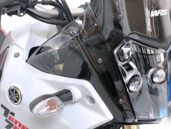 WRS Дефлекторы увеличенные (пара) Yamaha Tenere 700 (2019-2024) прозрачное YA018T