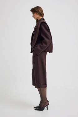 Комплект из шерсти с кюлотами M-L