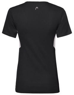 Женская теннисная футболка Head Club Tech T-Shirt W - black