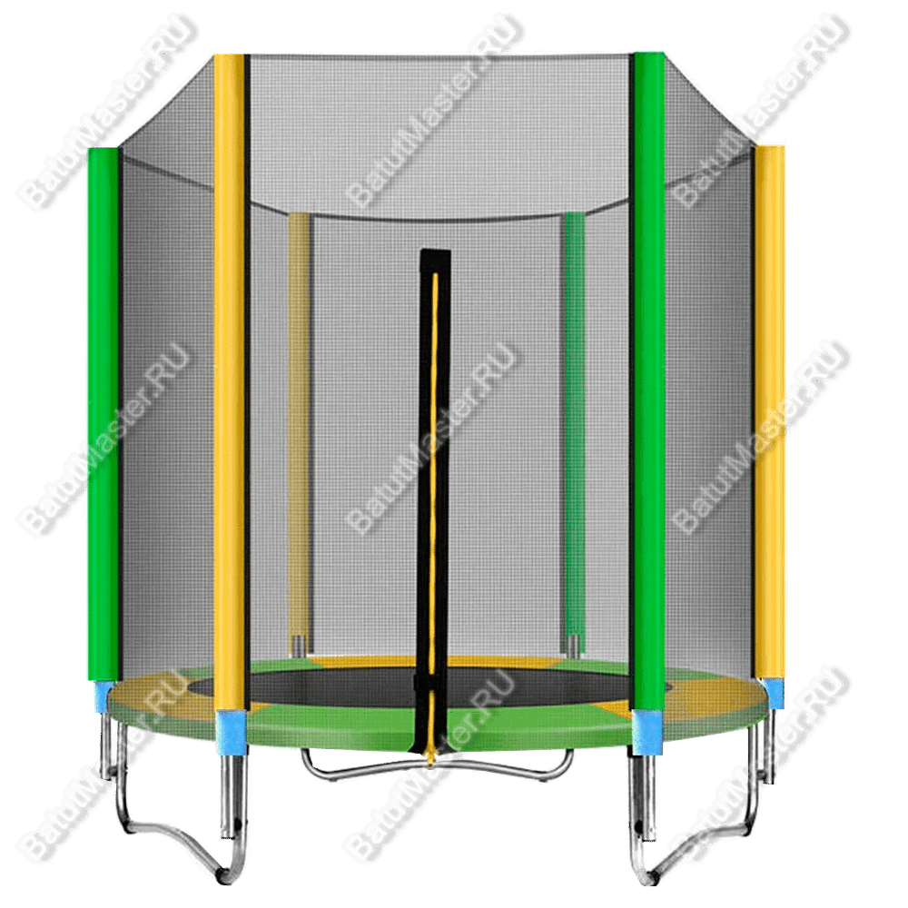 Батут детский с сеткой, 5 фт