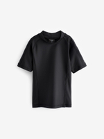 Рашгард с коротким рукавом для девочки Next D00-155, Черный