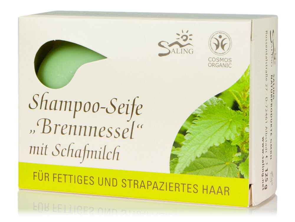 Шампунь Saling, мыло, крапива, 125 гр