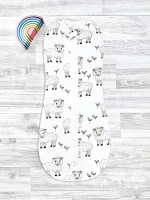 Пелёнка-кокон Mjölk Овечки, уценка