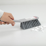 Щетка-сметка для уборки, ручка 16 см, длина щетины 5 см, ширина 4 см, пластик, цвет ассорти, YORK, 60010