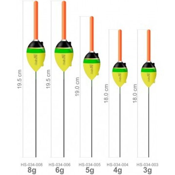 Поплавок Helios (HS-034-006)