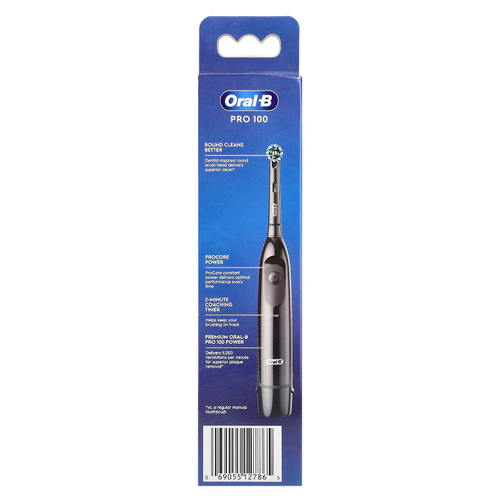 Oral-B, CrossAction Clinical Power Toothbrush, черная`` 1 зубная щетка