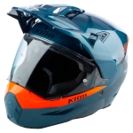 Шлем Klim X1 Alpha глянцевый петроль/оранжевый, размер XL (RR)