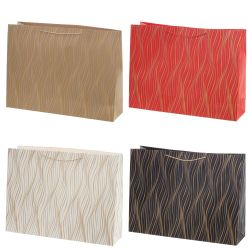 GAEM Пакет подарочный (бумага 210г/м2, блок микс 12шт), L59 W17 H44 см, 4в.