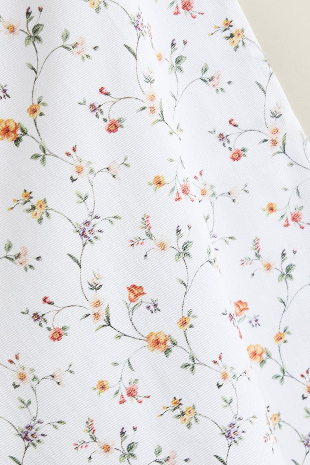 ZARA HOME КУХОННОЕ ПОЛОТЕНЦЕ С ЦВЕТОЧНЫМ УЗОРОМ (КОМПЛЕКТ ИЗ 2 ПРЕДМЕТОВ),  ЗЕЛЕНЫЙ