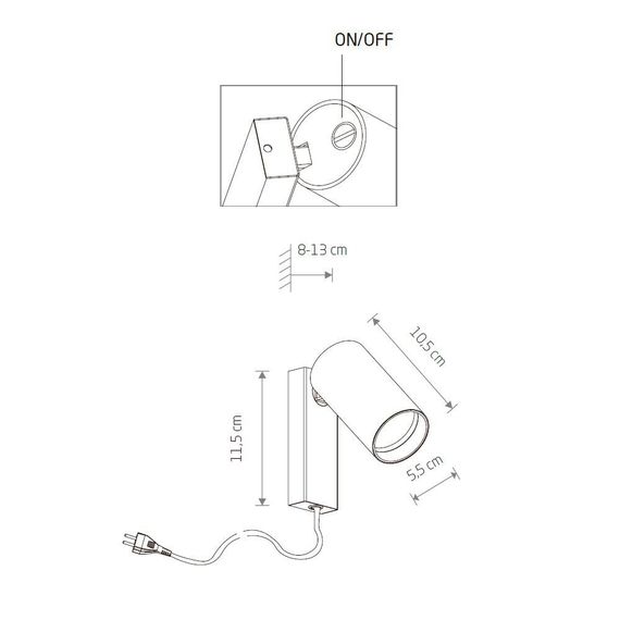 Спот Nowodvorski Mono 7786