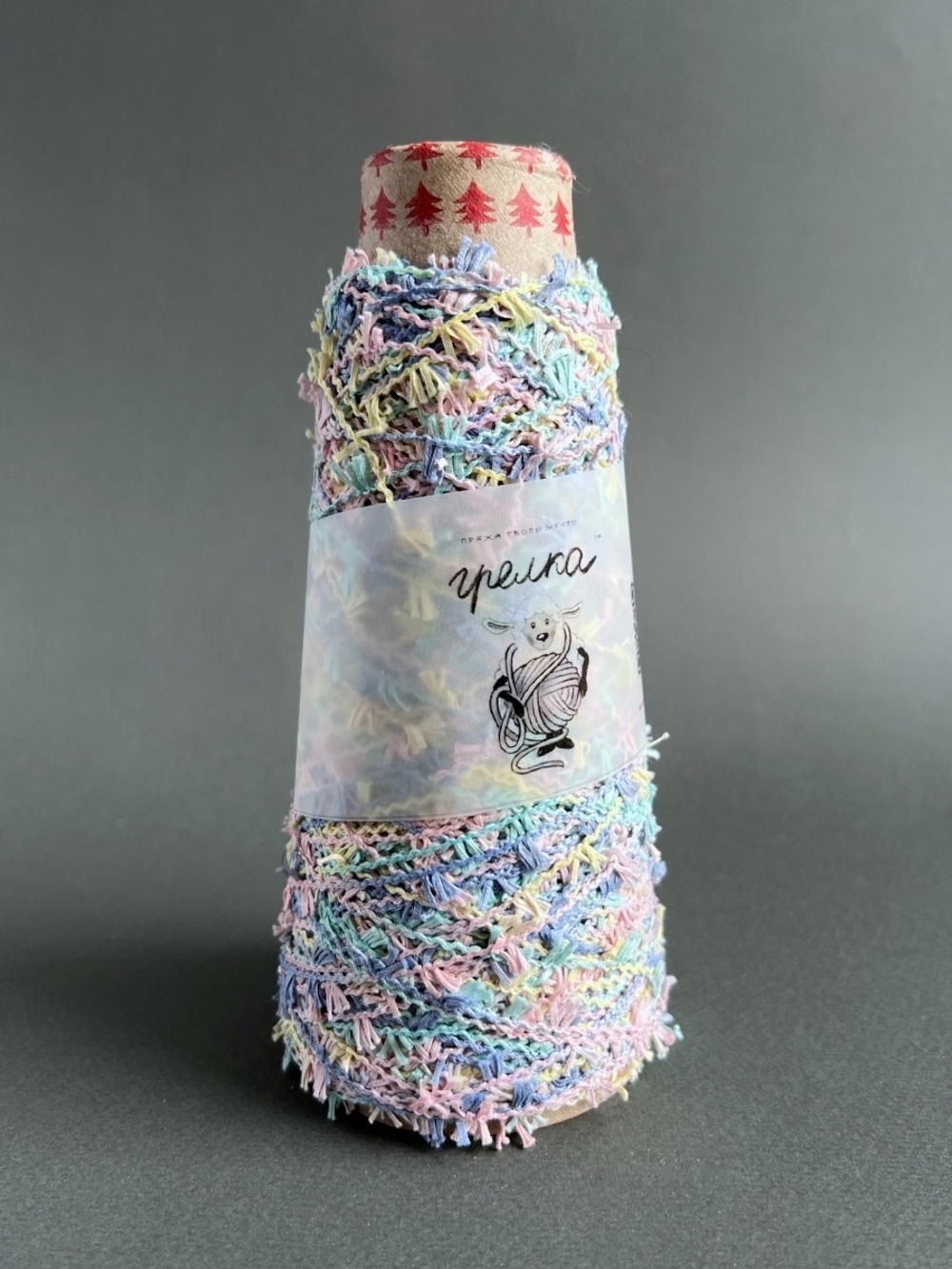 Пряжа травка нарядная