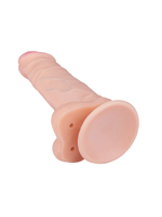 Фаллоимитатор HUMAN STYLE 6,5" с мошонкой - 16 см.