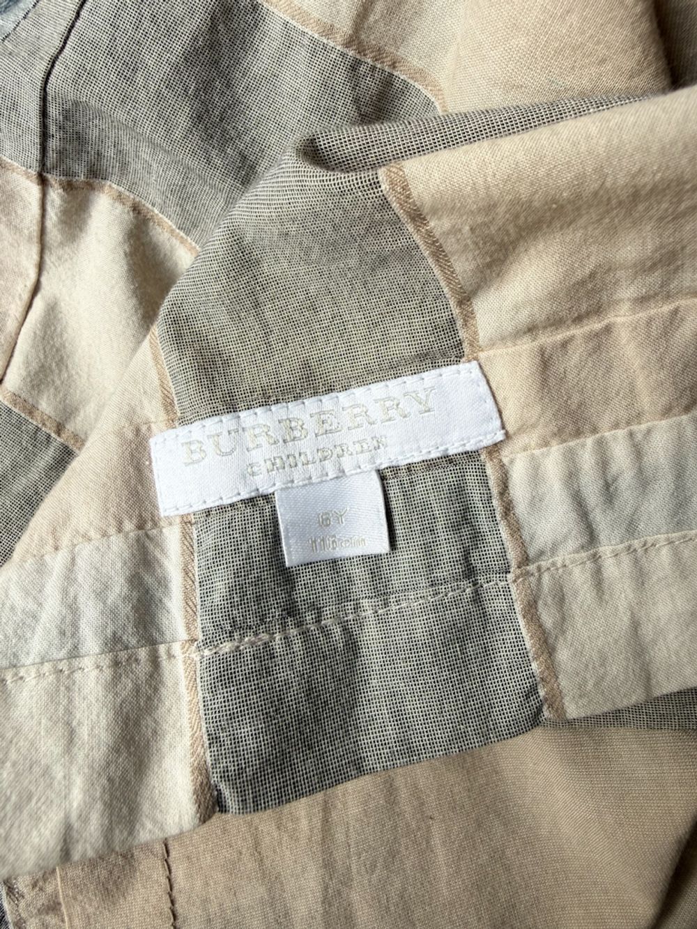Хлопковый топ Burberry, 116